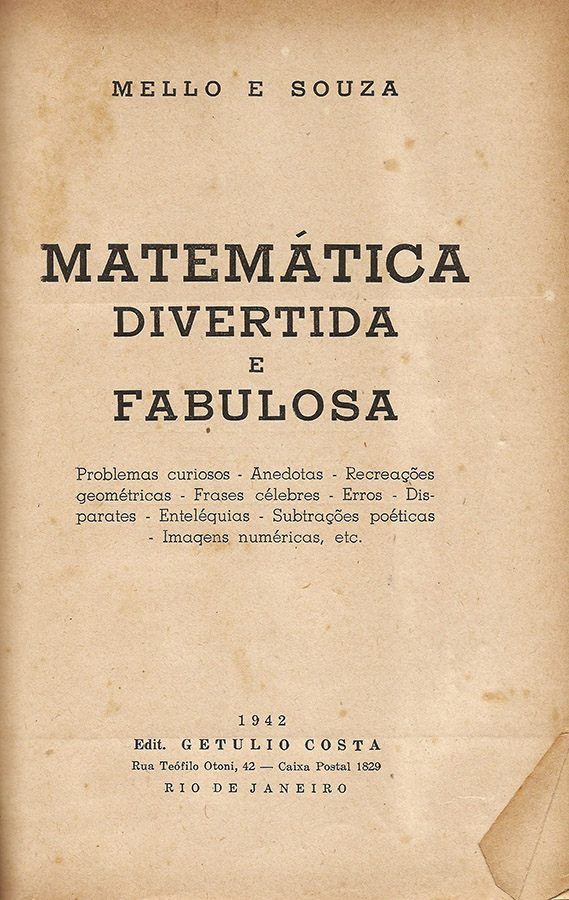 A Matemática e o Livro Do Malba Tahan, PDF, Exponenciação