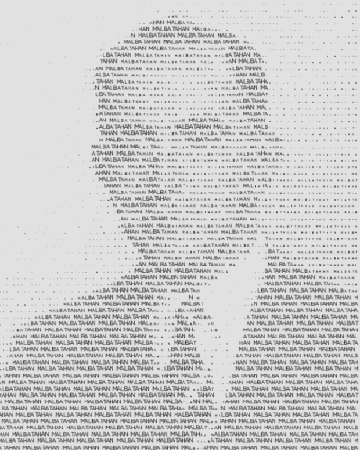 Malba Tahan feito de frases onde se lê "Malba Tahan" Malba Tahan feito de frases onde se lê "Malba Tahan"