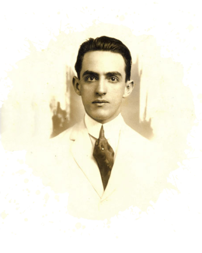 Ilustração professor Julio Cesar Ilustração com foto do professor julio cesar sobre um splahs de tinta branca