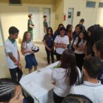 Principais Momentos do Dia da Matemática Malbatemática no Ceará 10 fotos de estudantes apresentando projeto