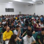 Principais Momentos do Dia da Matemática Malbatemática no Ceará 25 Auditório lotado para assistir palestra