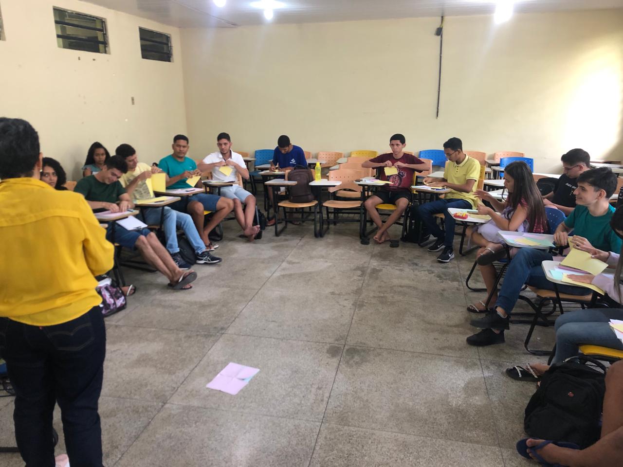 Principais Momentos do Dia da Matemática Malbatemática Piauí Roda de Conversa